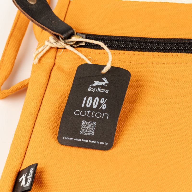 Pochette pour tablette en toile – Orange