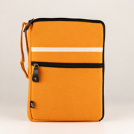 Pochette pour tablette en toile – Orange