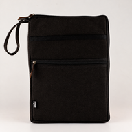Pochette pour ordinateur portable de voyage délavée – Anthracite