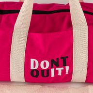 Sac de sport Don't Quit – Rose Cerise