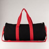 Sac de sport Don't Quit – Noir – Anses rose cerise