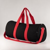 Sac de sport Don't Quit – Noir – Anses rose cerise