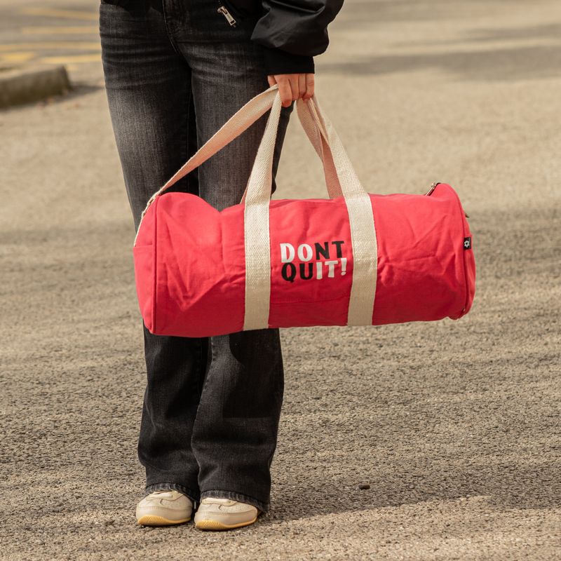 Sac de sport Don't Quit – Rose Cerise