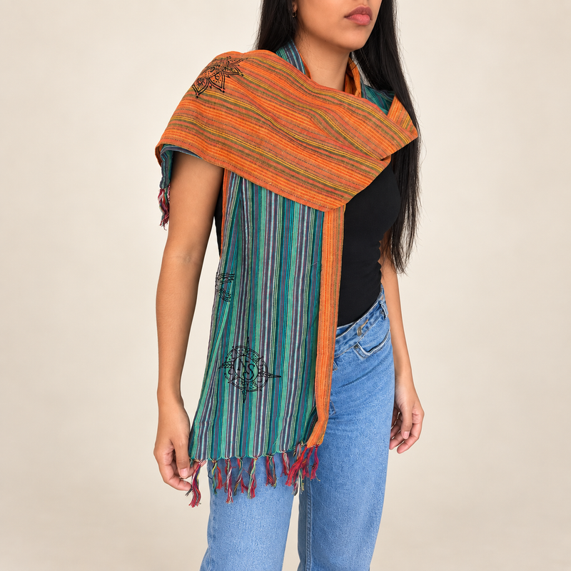 Pack de Démarrage Nomad Sari – 36 Écharpes Bénies pour le Voyage