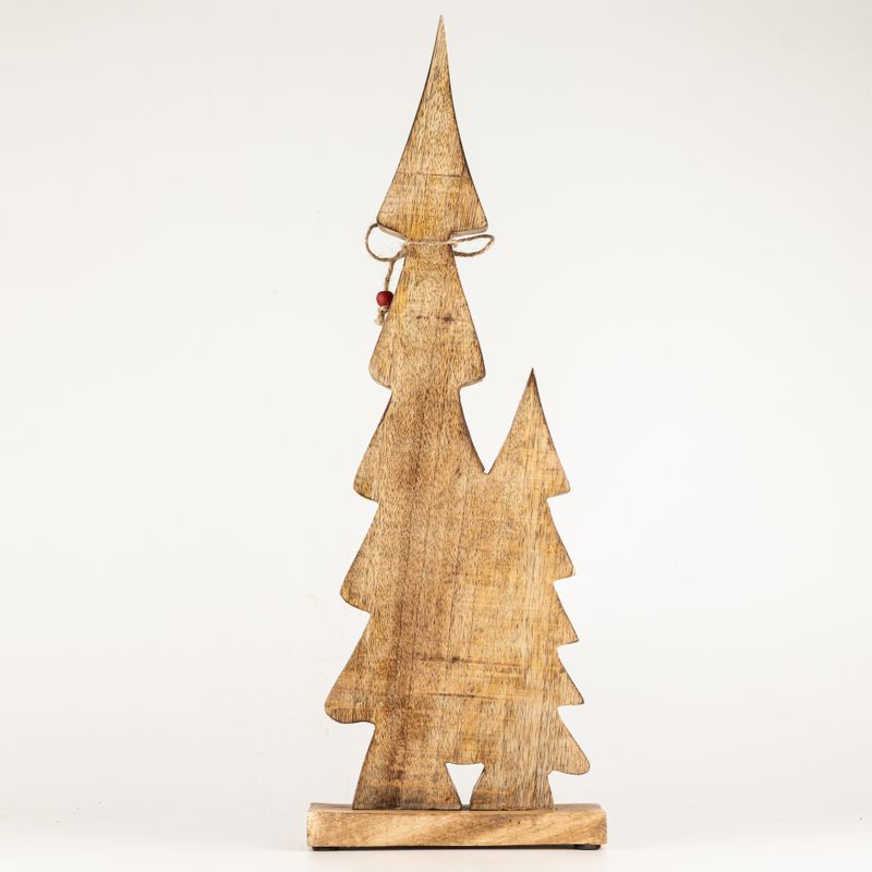 Lost in the Forest - Grand modèle - Deux arbres émaillés - (45x15x2,5cm)