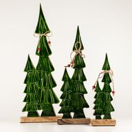Lost in the Forest - Grand modèle - Deux arbres émaillés - (45x15x2,5cm)