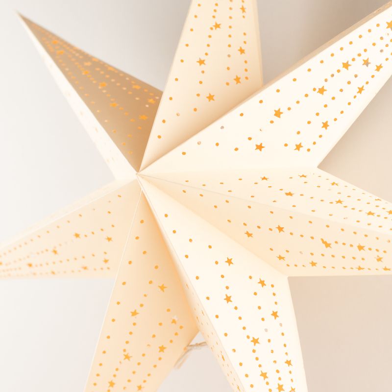Lampe Étoile - Crème Apaisante - Sept Branches - 60 cm