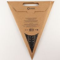 Lampe Étoile - Aurore Boréale Noire à Sept Branches - 60 cm