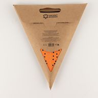 Lampe Étoile - Lumières Orange Neuf Branches - 45cm