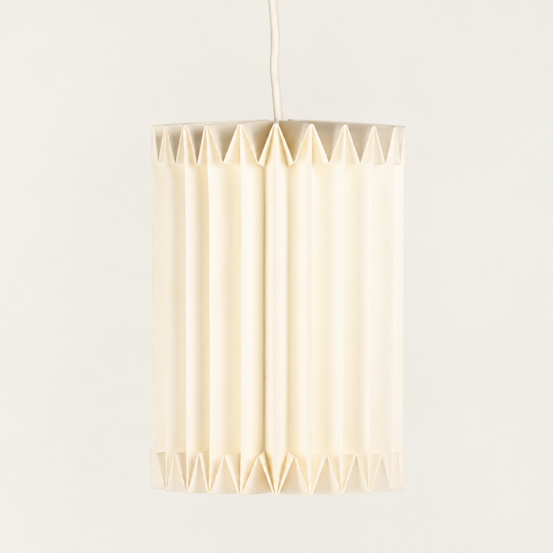 Applique Murale en Papier Plissé Scandinave