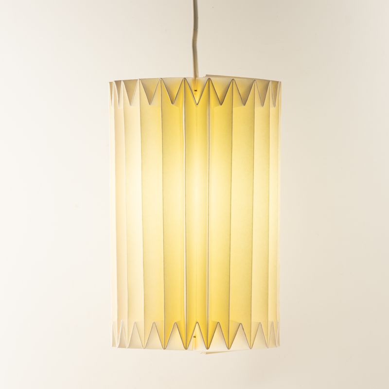 Applique Murale en Papier Plissé Scandinave