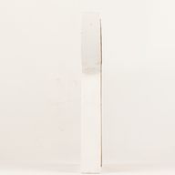 Ange en Bois de Manguier - Finition Blanchie avec Découpe Décorative en Fer - 22cm
