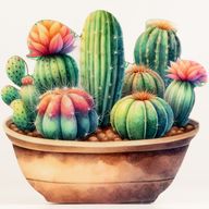 Plantes d'Intérieur en Bois - Grand Jardin de Cactus