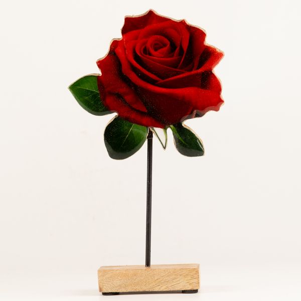 Plantes en Bois - Grande Rose Unique