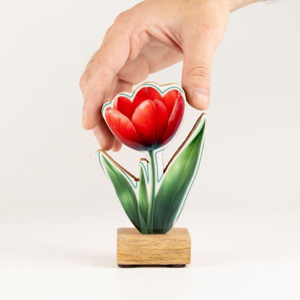 Plantes en Bois - Mini Tulipe