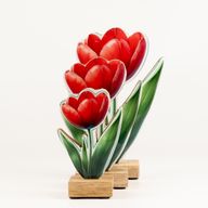 Plantes en Bois pour Maison - Grande Tulipe