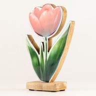 Plantes en Bois pour Maison - Grande Tulipe