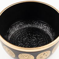 Bols Zodiaque Noirs - Lot de 3 - 15cm 19cm 20cm