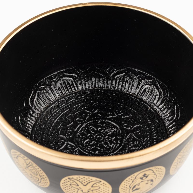 Bols Zodiaque Noirs - Lot de 3 - 15cm 19cm 20cm