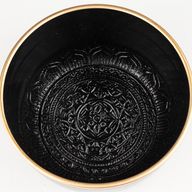 TRUE NORTH - Set de Bol Chantant Noir - 15x7,5cm