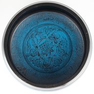 Grand Bol Chantant – Bleu Poudré – 32x15cm – Design 1