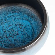 Grand Bol Chantant – Bleu Poudré – 32x15cm – Design 1