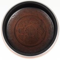 Grand Bol Chantant - Prune - 32x15cm - Design 2
