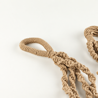 Suspension pour Plante en Macramé Simple - Camel