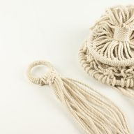 Suspension pour Plante en Macramé - Naturel