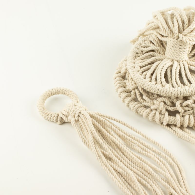 Suspension pour Plante en Macramé - Naturel