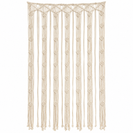 Rideau en Macramé - Naturel