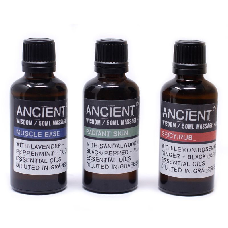 Huiles de bain et de massage - Fraicheur menthe poivrée 50 ml