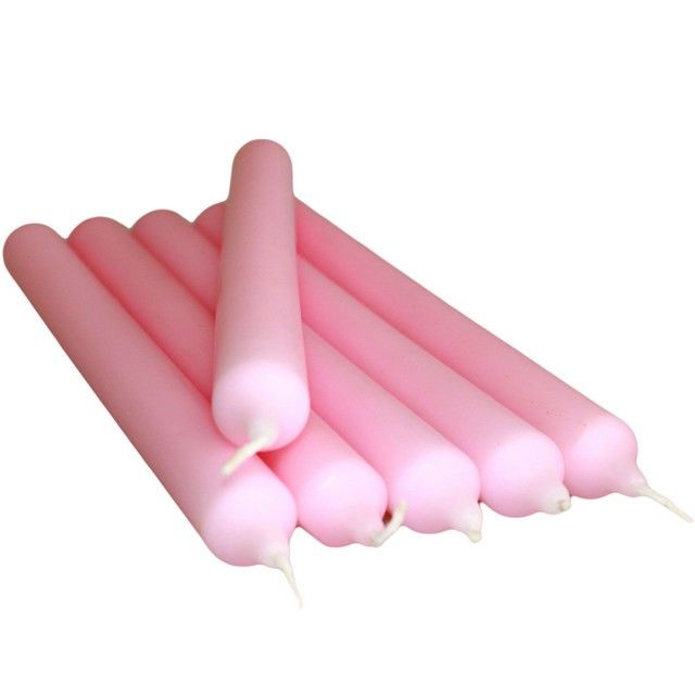 Bougie Baton en gros - Rose (100)