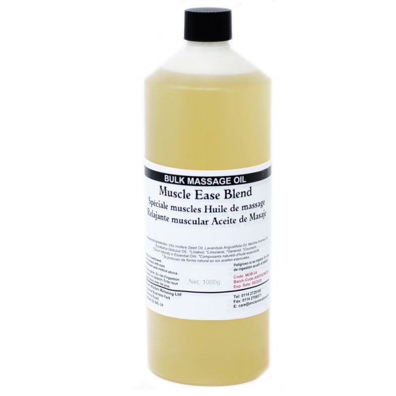 Huile de bain et de Massage - Spéciale Muscles 1L
