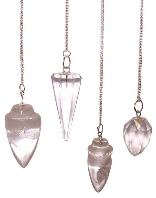 Pendule magique - Cristal de Roche
