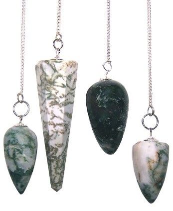 Pendule magique - Agate Mousse