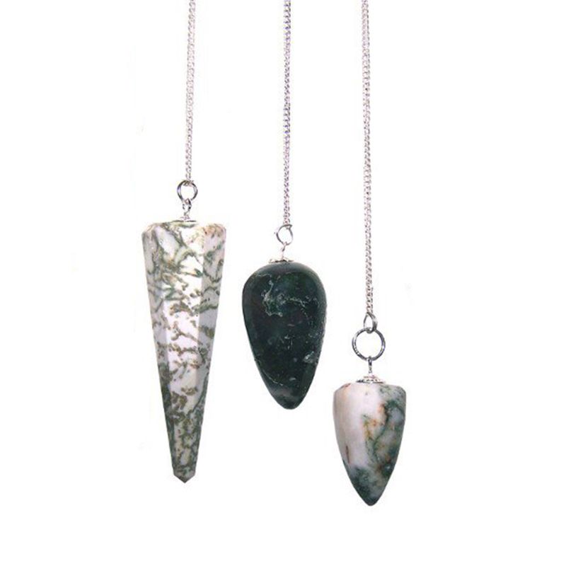 Pendule magique - Agate Mousse