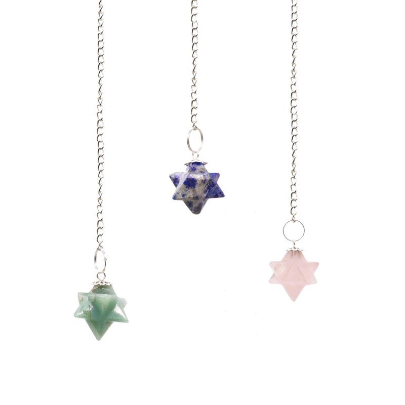 Pendule en Gemmes Maskaba (star)