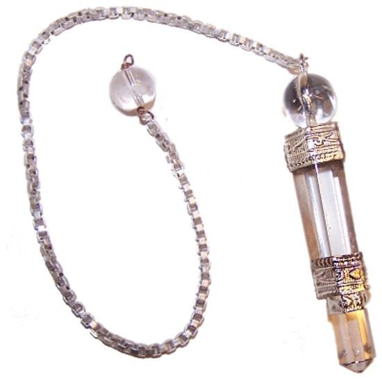 Pendule en Gemmes - Cristal de roche