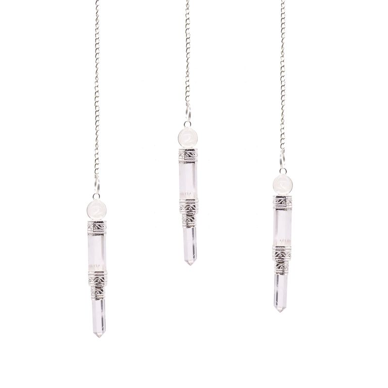 Pendule en Gemmes - Cristal de roche