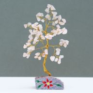 Arbres à gemme d'Inde Quartz  Rose - 80 Pierres