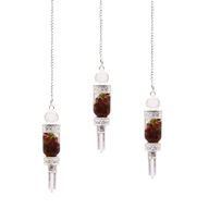 Pendule en Gemmes Chakra