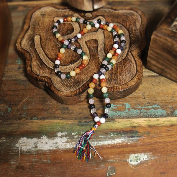 Mala tibétain 9 planètes
