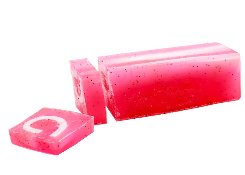 Savon artisanal - Framboise poivrée