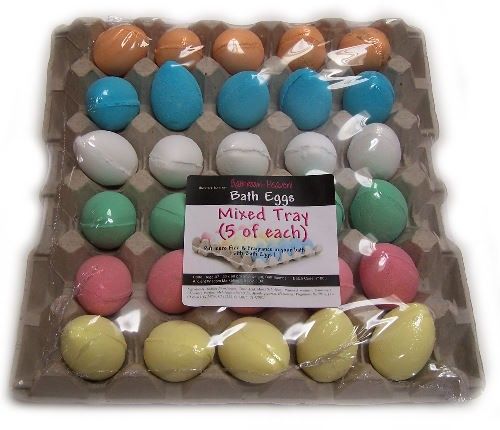 Oeufs de bain - 60g (assortiment 6 parfums)
