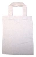 Sac en Coton Naturel Petit sac coton (20x25cm) avec petites poignées