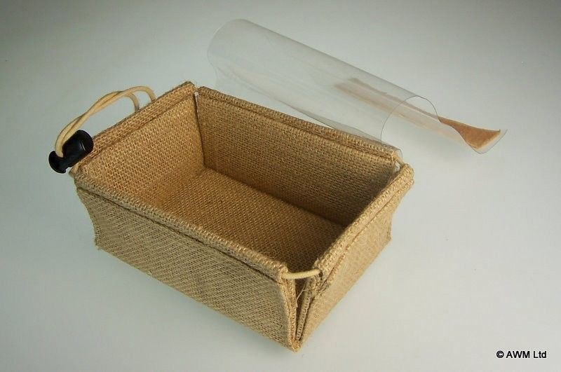 Boîte cadeau plate Lrg 18x12x6cm