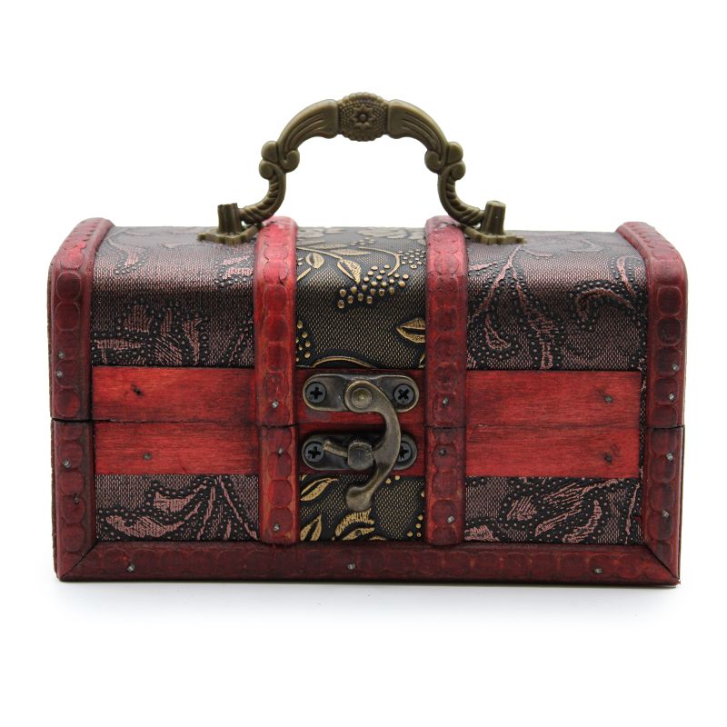 Boite Large Style Colonial - Or