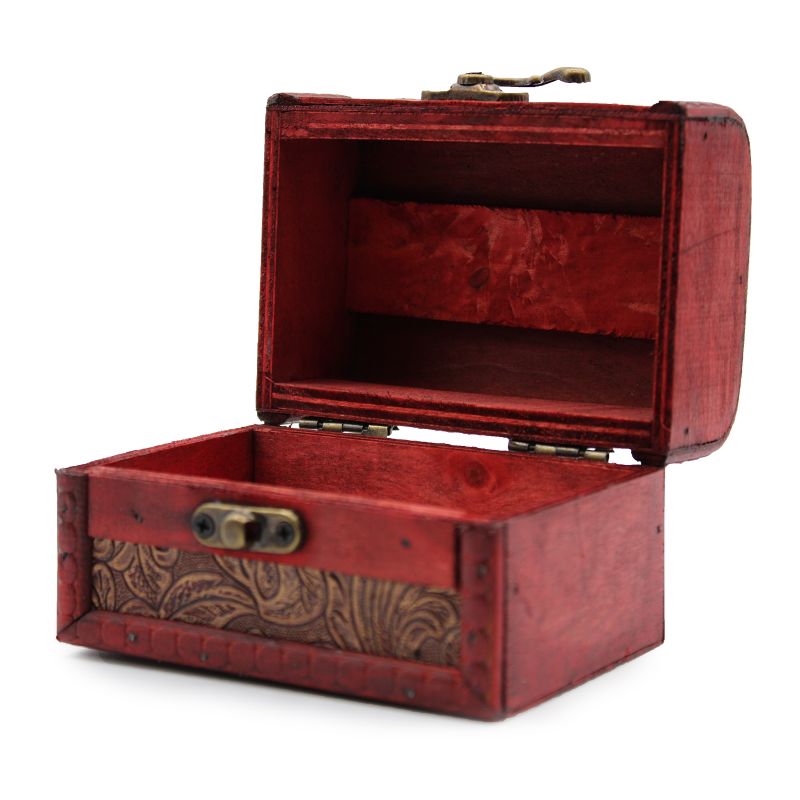 Boite Moyenne Style Colonial - Impr. Fleurale