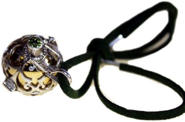 Clochettes d'ange en argent - Guérisson - 23mm